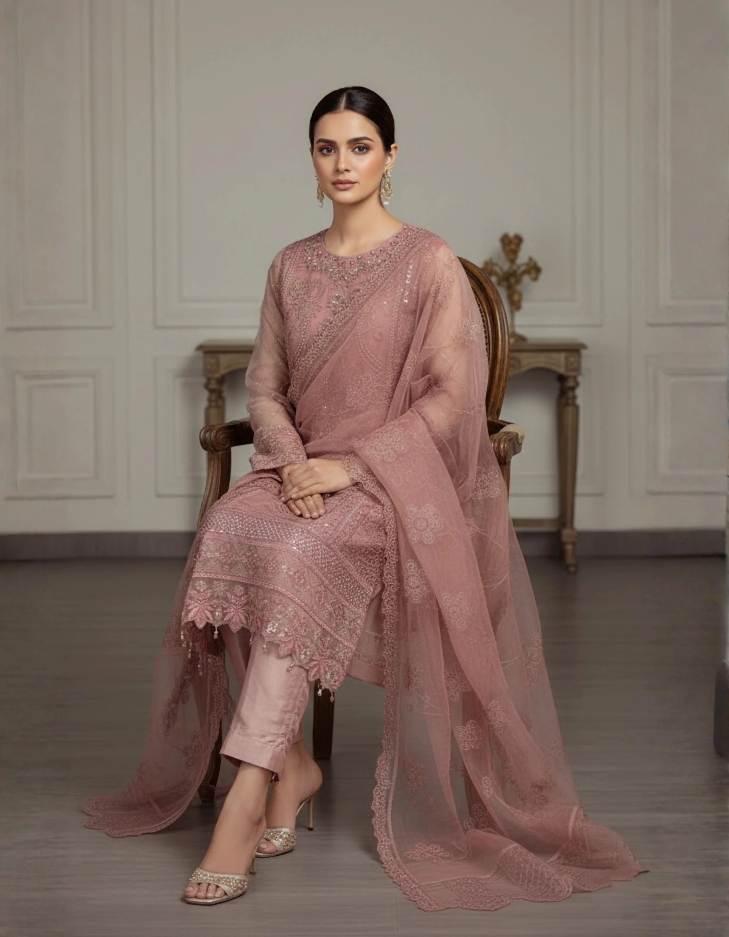 ZS SIGNATURE – MAUVE ORGANZA Hover