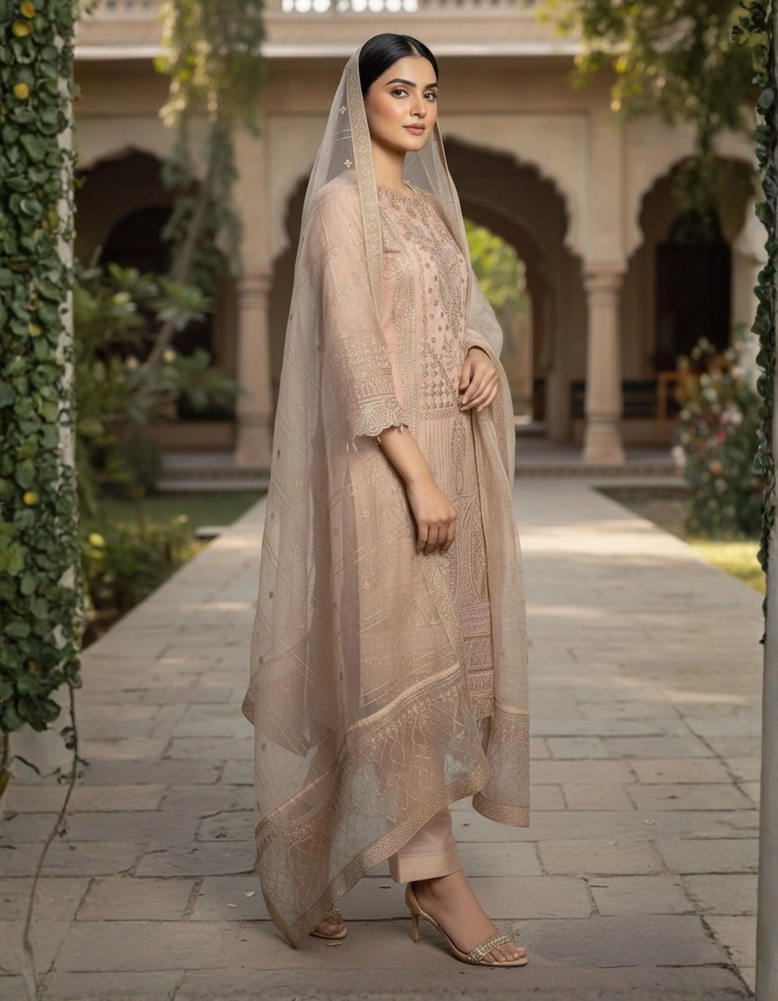 ZS SIGNATURE BLUSH ORGANZA - Alternate View