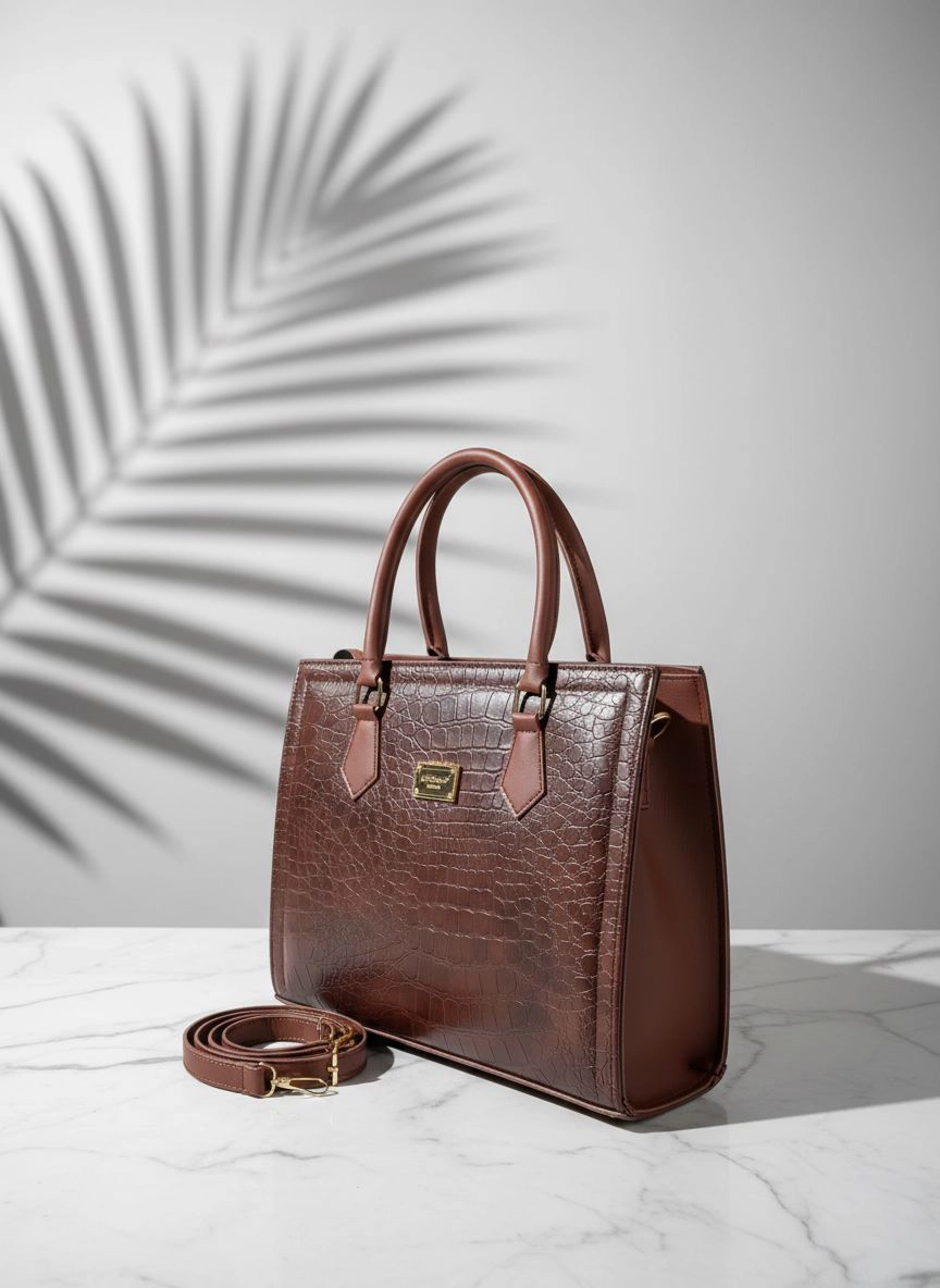 ZS CROCO ELITE HAND BAG