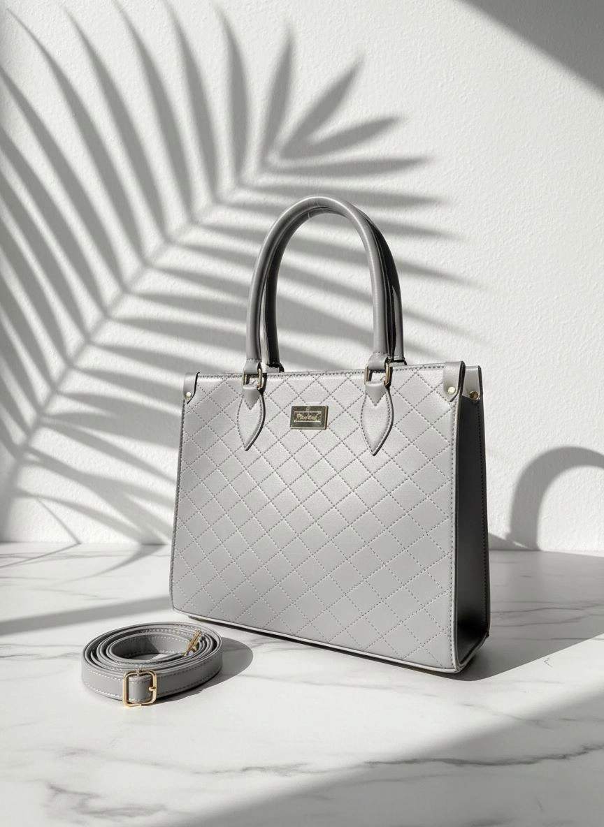 ZS QUILTED TOTE HAND BAG