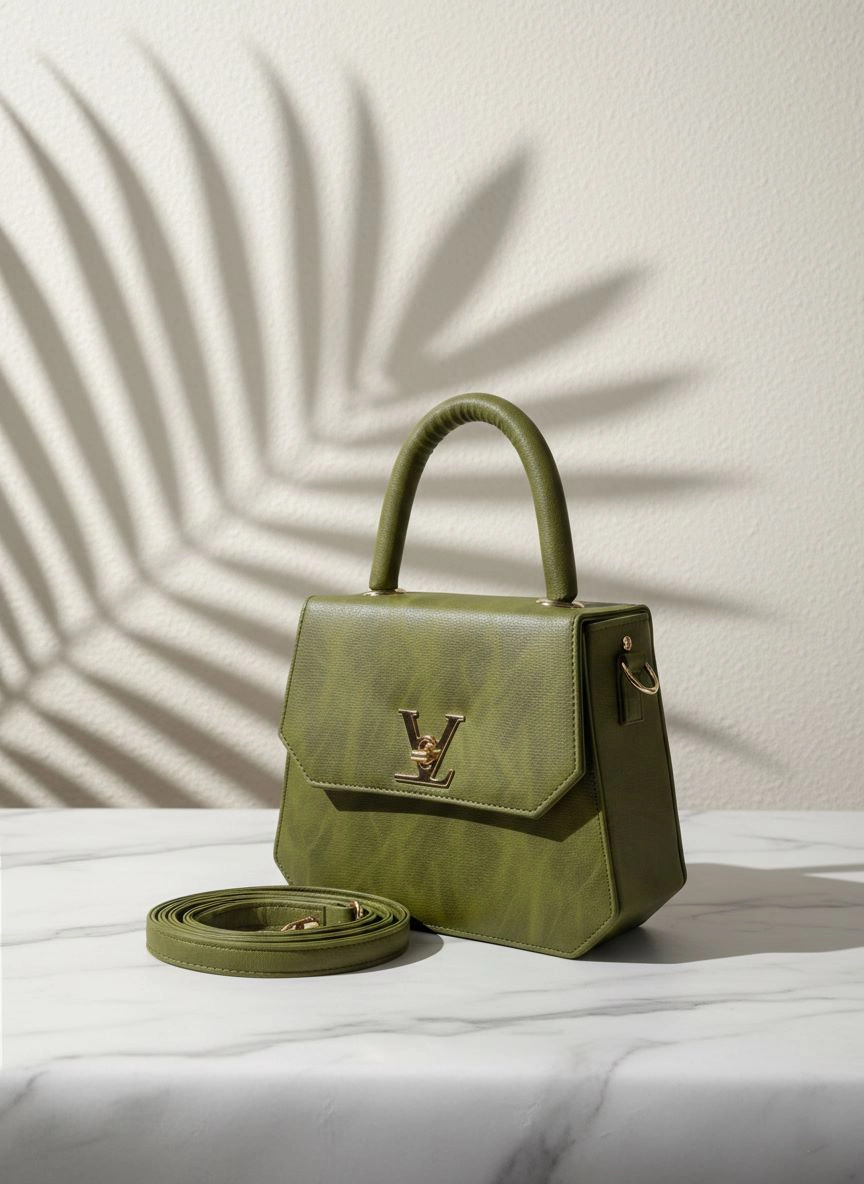 ZS OLIVE LOCK HANDBAG