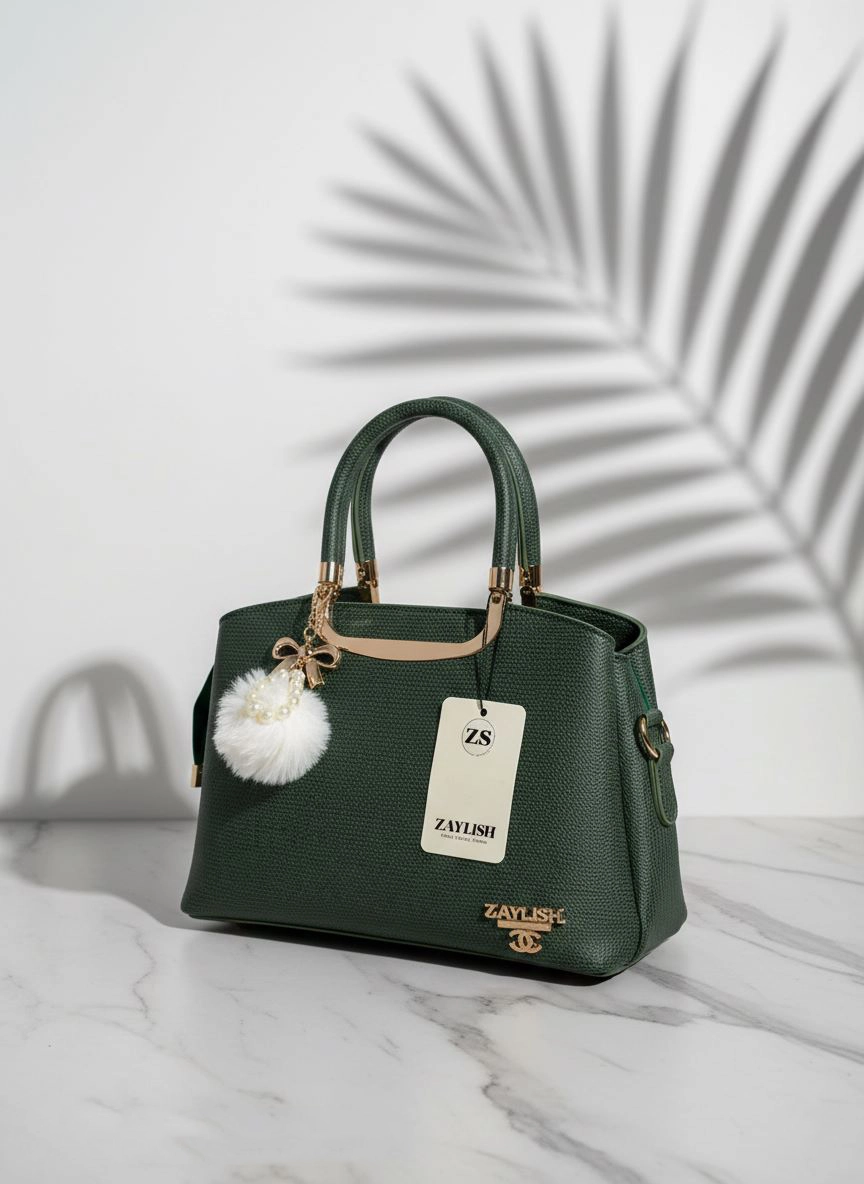 ZS EMERALD CHARM HANDBAG