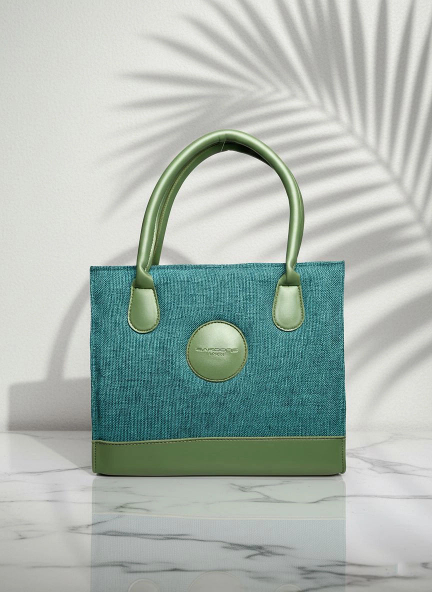 ZS TEAL GREEN HAND BAG - Alternate View
