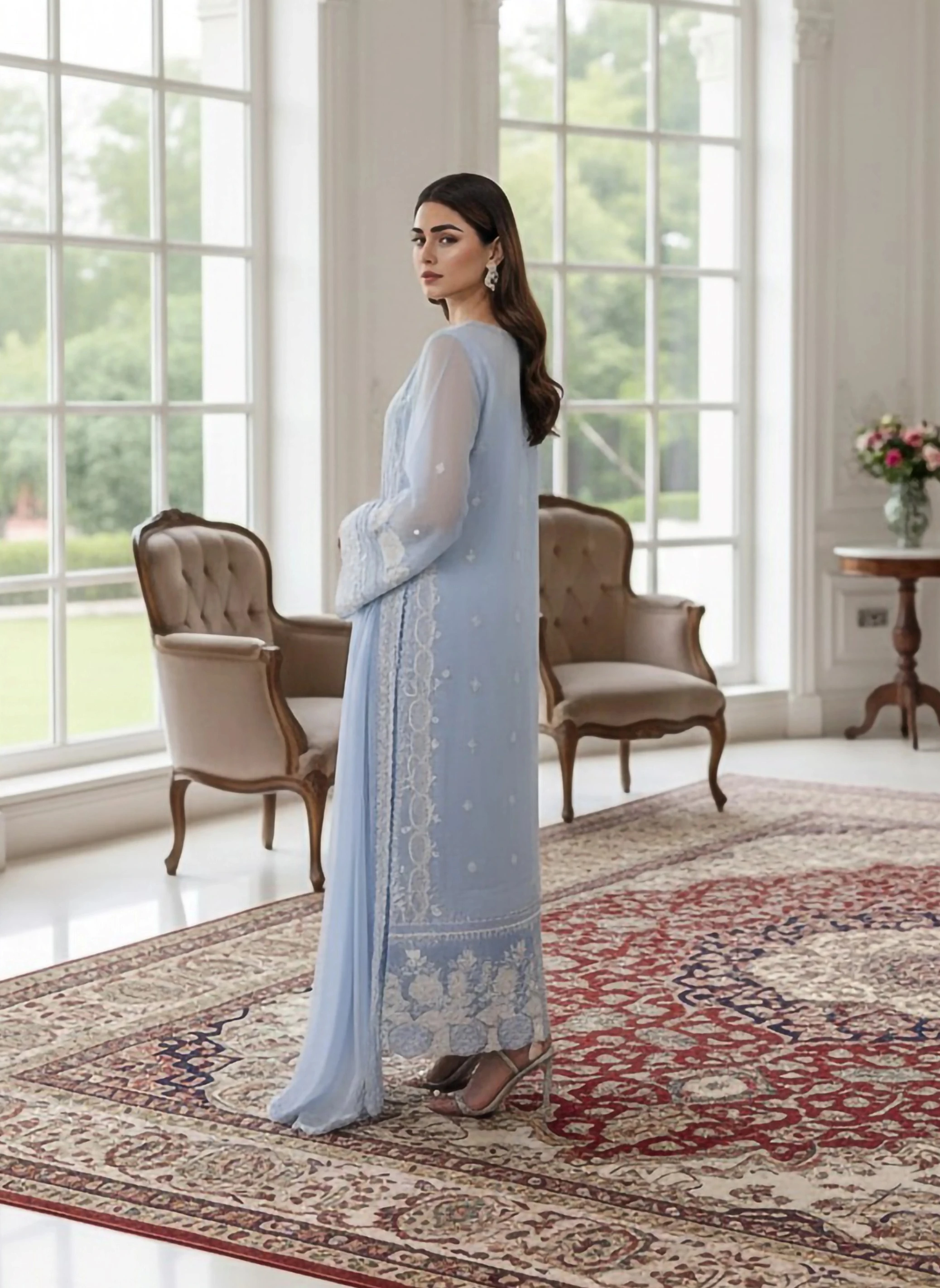 ZS AAIRA ORGANZA 3PIECE - Image 3