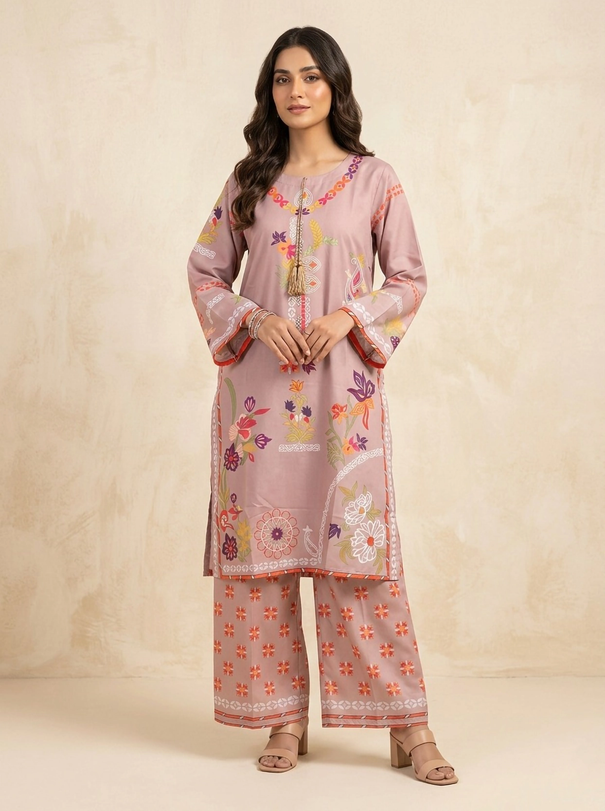 ZS-MAUVE BLOOM 2PC - Alternate View